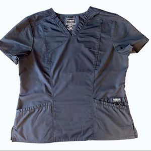 WOMEN'S REVOLUTION BY CHEROKEE V-NECK SOLID TOP